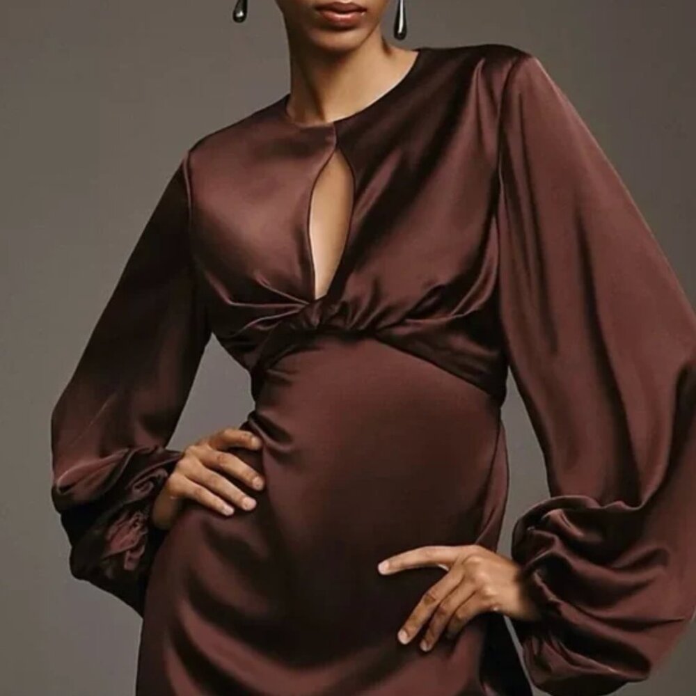 Significant Other Expresso Mini Dress